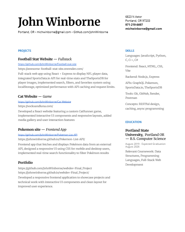 resume image